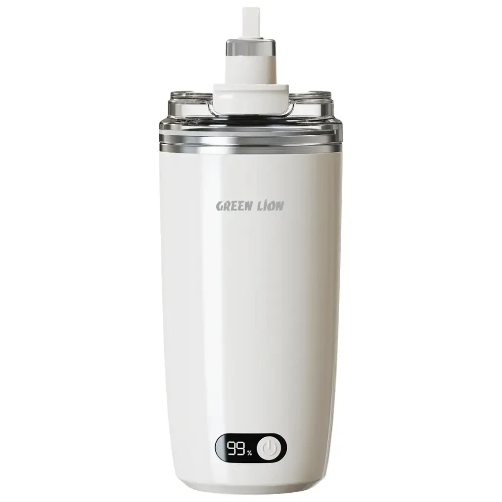 Green Lion Auto-Stirring Mug 350ML (GL-BL12) Cream