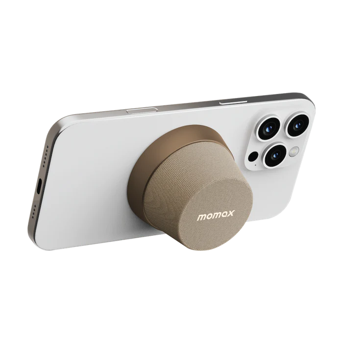 Momax 1-Vibe Go Magnetic Wireless Speaker (BS6H) Rose Gold