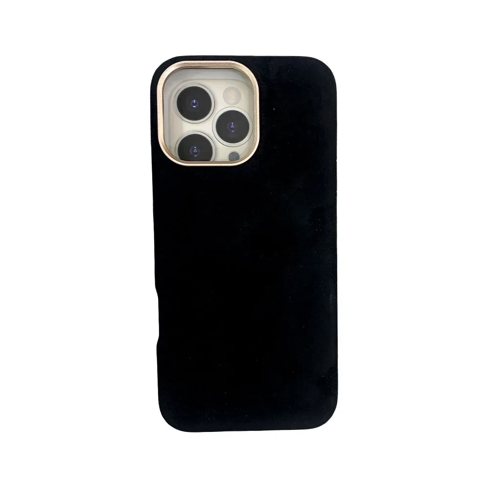 Creative Velvet Case for Iphone 16 Pro Max - Assorted