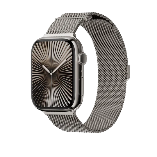 MagEasy Milanese Watch Loop for Apple Watch 44/45/46/49mm - Natural