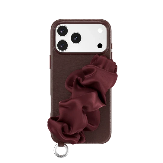 MagEasy Foulard M Bracelet Protective Case for iPhone 17 Pro Max - Burgundy