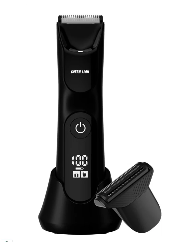 Green Lion Portable Sensitive Duo Hair & Body Trimmer (GL-TM56) Black