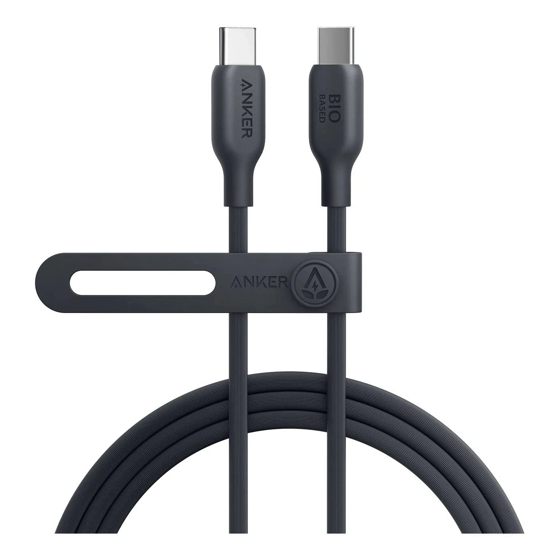 Anker 544 USB-C to USB-C Cable Bio-Based 6ft (A80F2H11) Black