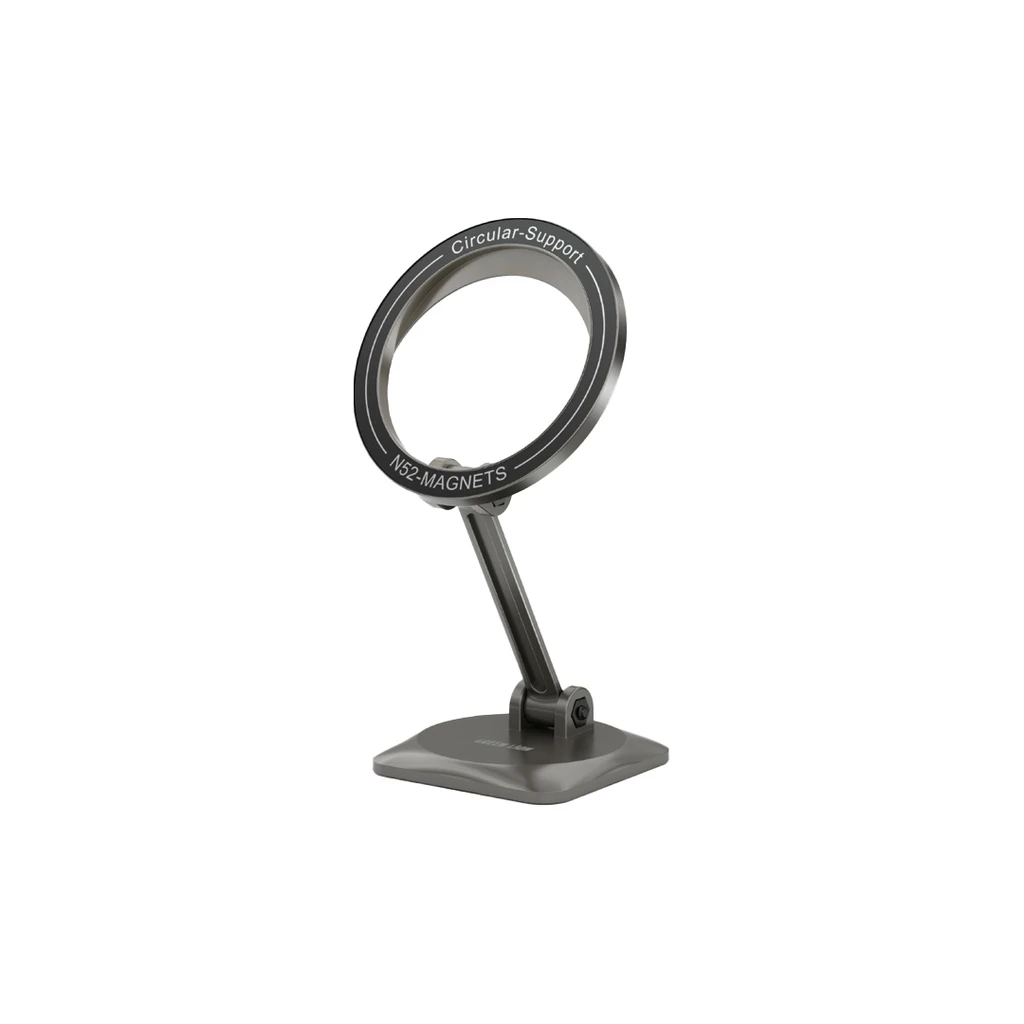 Green Lion Foldable Magsafe Phone Holder for Car (GNFLDMGSHBK) Black