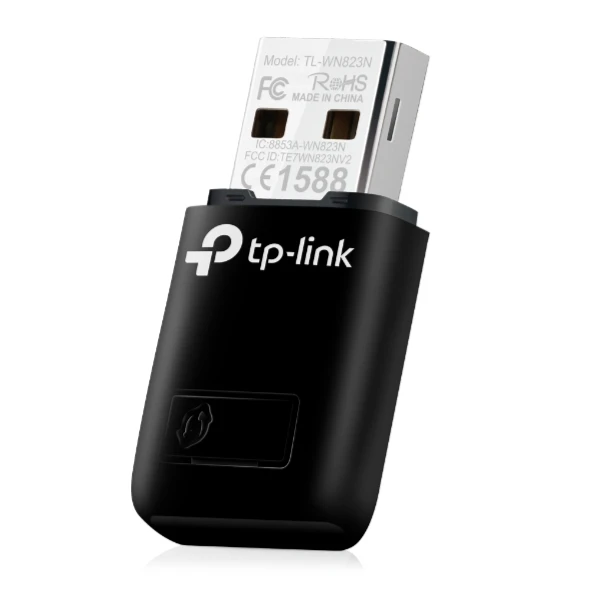 TP-LINK 300Mbps Mini Wireless N USB Adapter - TL-WN823N