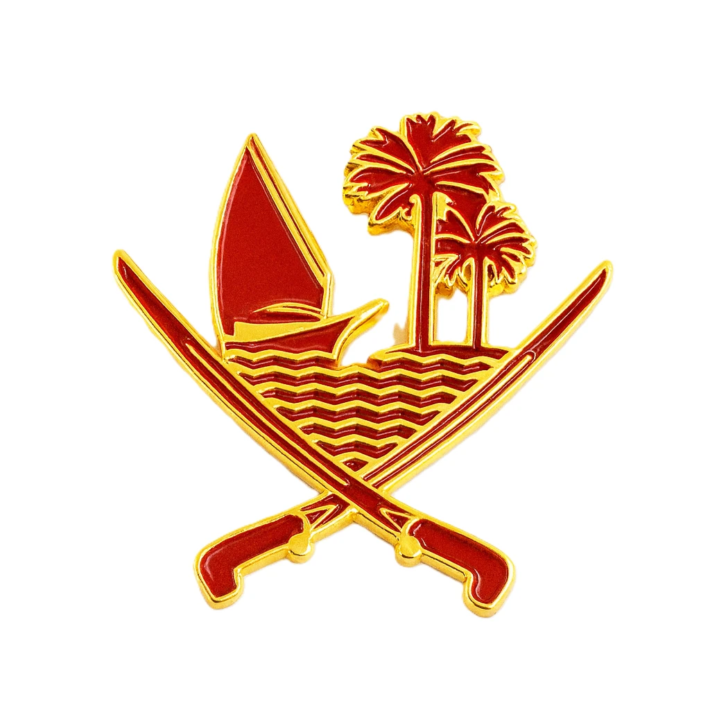 Decorative Qatar-Heritage Badge