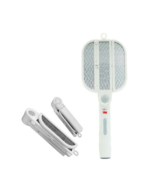 9M Folding Electric Mosquito Swatter (EMS-011) White