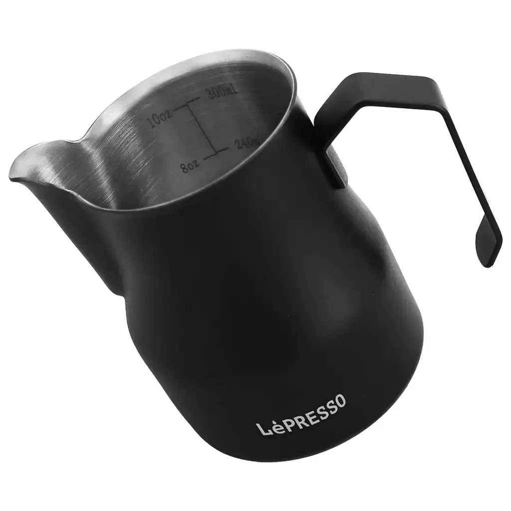 LePresso Frothing Pitcher 350mL (LP070) Black