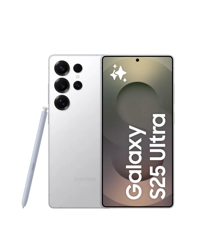 Samsung Galaxy S25 Ultra 12GB 256GB - Titanium WhiteSilver - SM-S938BZSIMEA