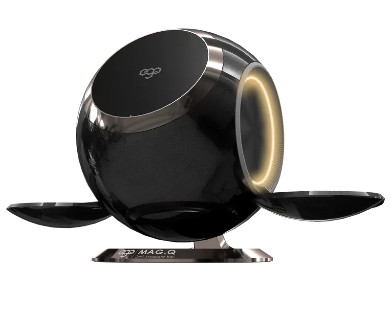 Ego Mag.Q 3 in 1 Magsafe Ball - Wireless Station Charger - Black