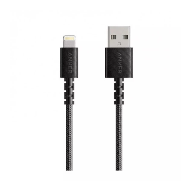 Anker PowerLine Select+ USB-A Cable with Lightning Connector 6ft -Black