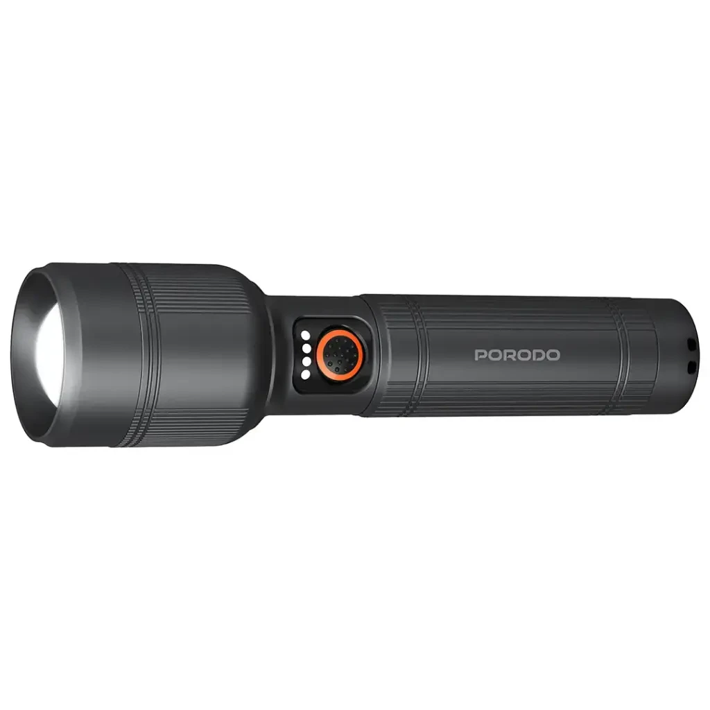 Porodo LumaLite 2500 Rechargeable FlashLight (PDFL5102) Gray