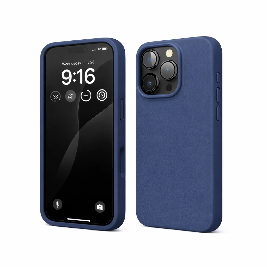 XUNDD Reno Magsafe Silicone Case for iPhone 16 Pro - Blue