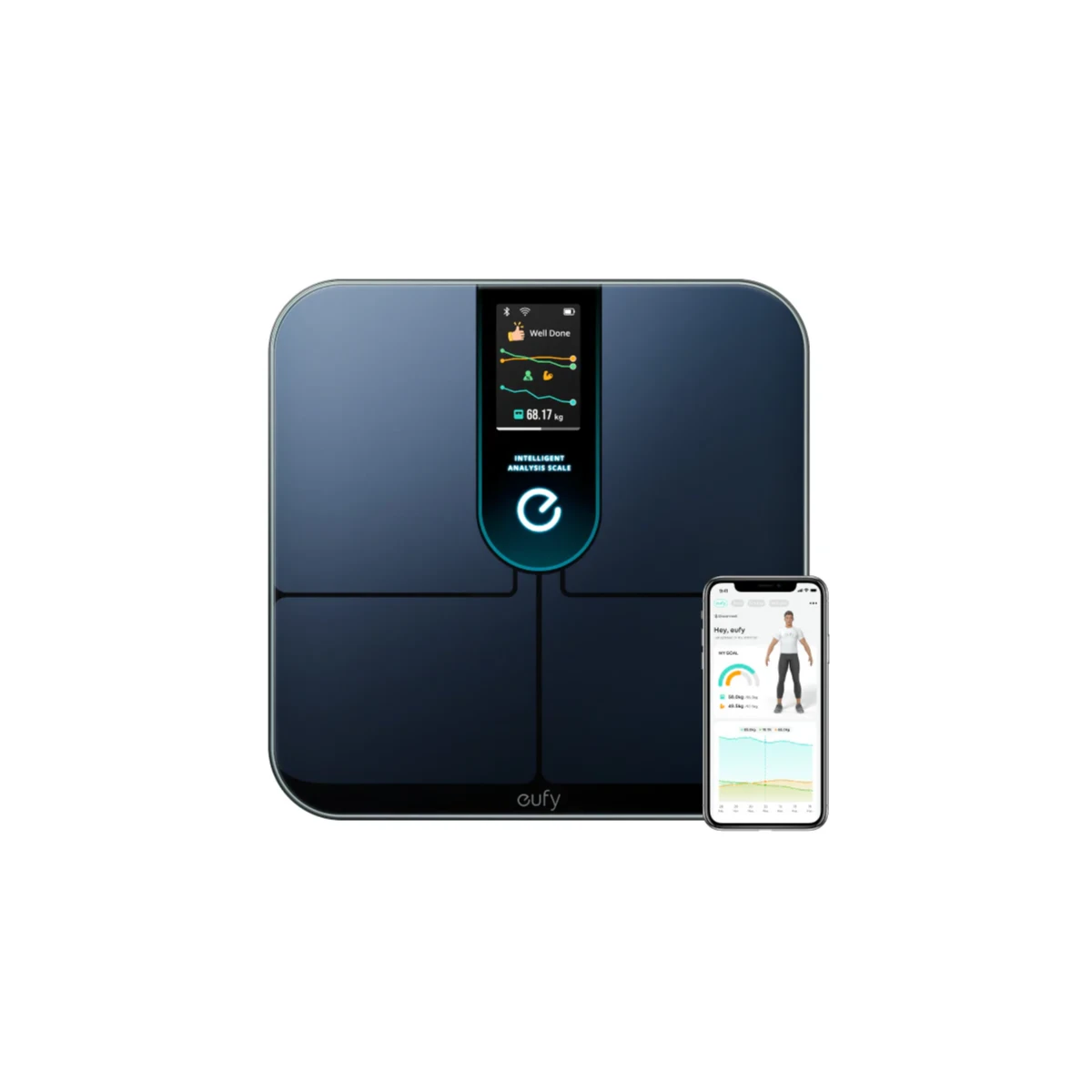 Eufy By Anker Smart Scale P3 (T9150K11) - Black