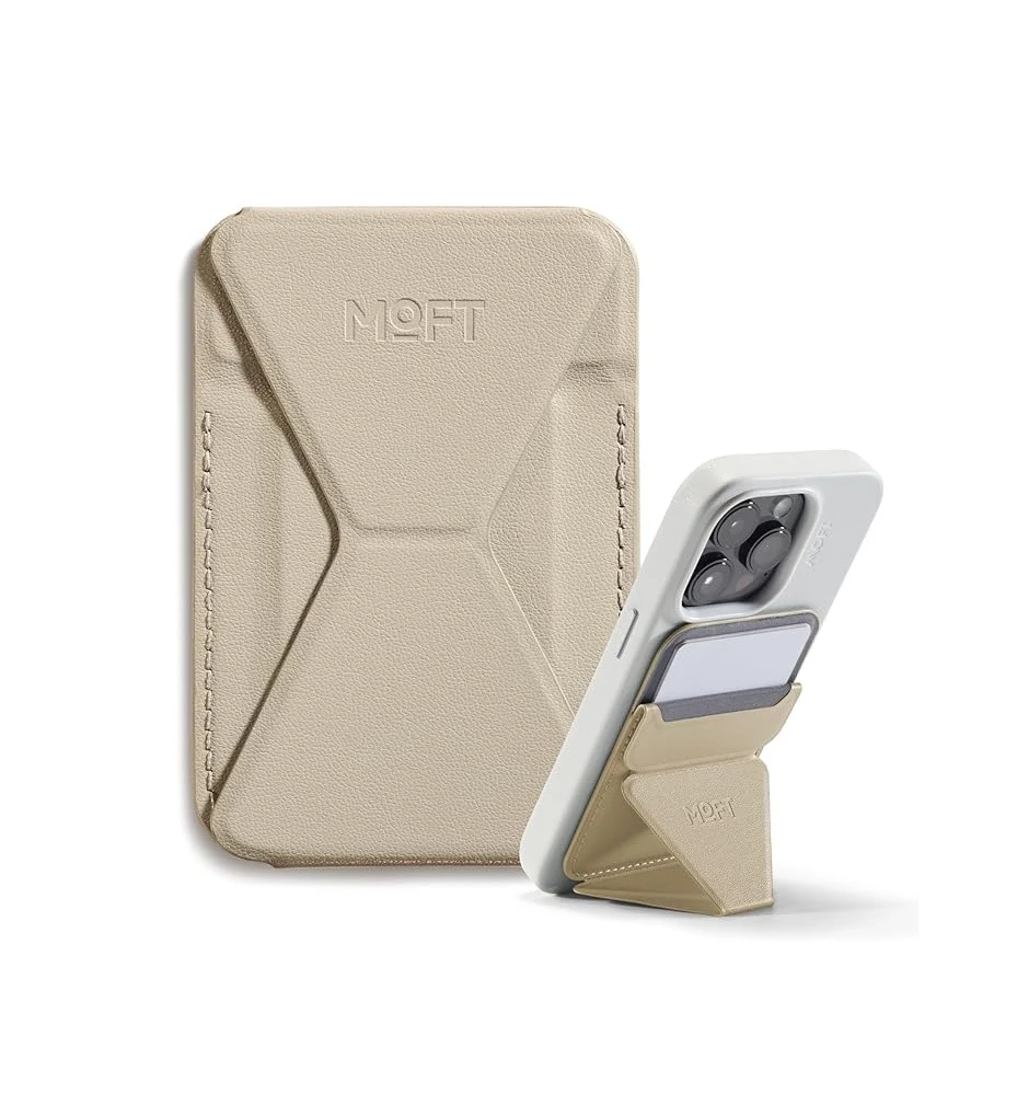 MOFT Snap-On Iphone Stand & Wallet (MOVAS) -Earthen Beige