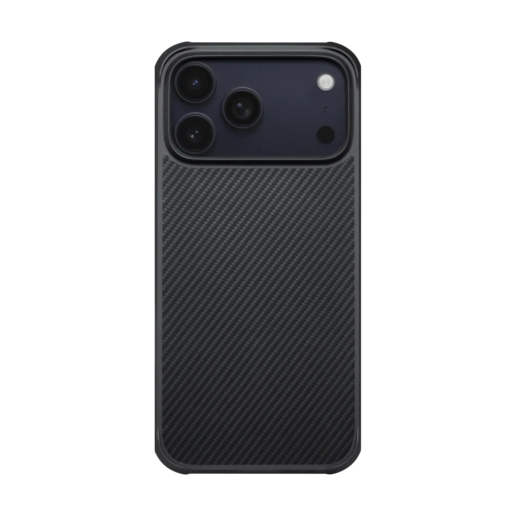 Pitaka Aramid Pro Guard Case for iPhone 17 Pro - Black/Grey