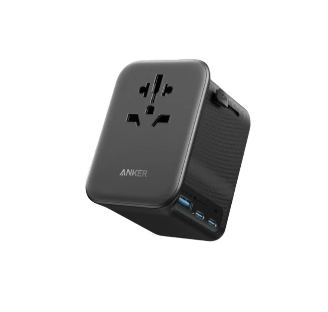 Anker 65W 4-in-1 Nano Travel Adapter (A9213K12) Black