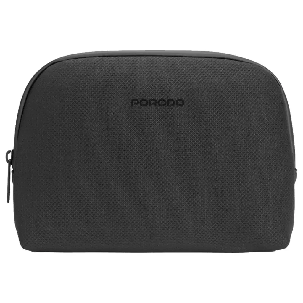 Porodo Lifestyle Geneva Tech Accessory Pouch (PDLFSTPBK) Black