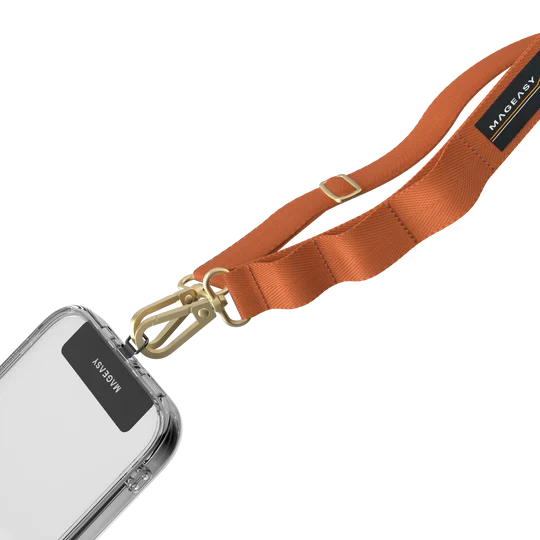 MagEasy Strap+Strap Card 20mm For Iphone - Orange