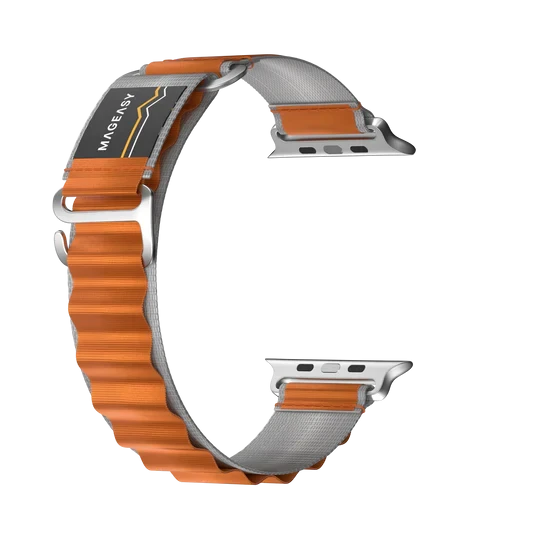 MagEasy Active Sport G-hook Apple Watch Loop 44/45/46/49mm - Orange