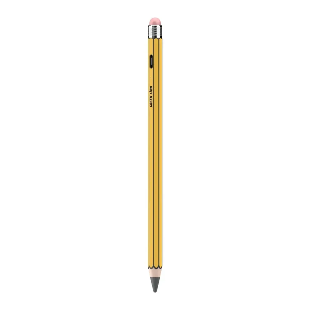 Green Lion Vintage 2 in 1 Universal Stylus Pencil (GL-PEN5) Yellow