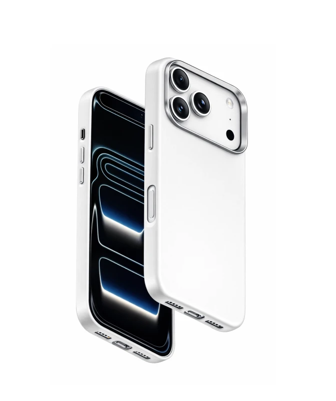 XUNDD Leather Magnetic Case for iPhone 17 Pro Max - White