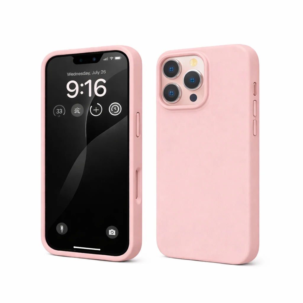 XUNDD Reno Magsafe Silicone Case for iPhone 13 Pro Max - Pink