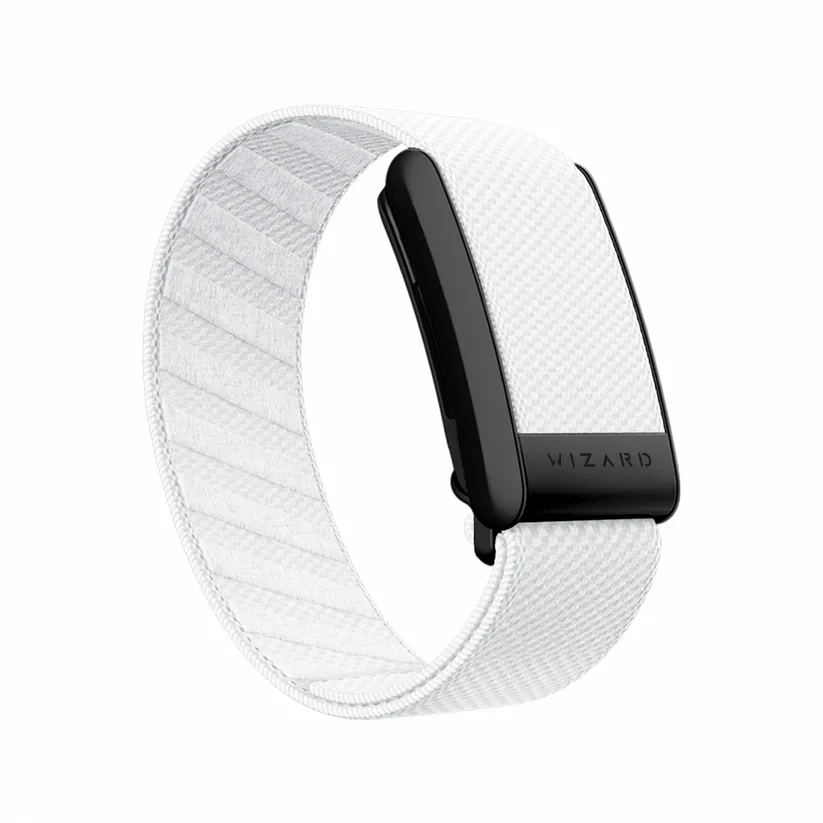 Wizard Magic 4 Band Compatible With Whoop - White/Black