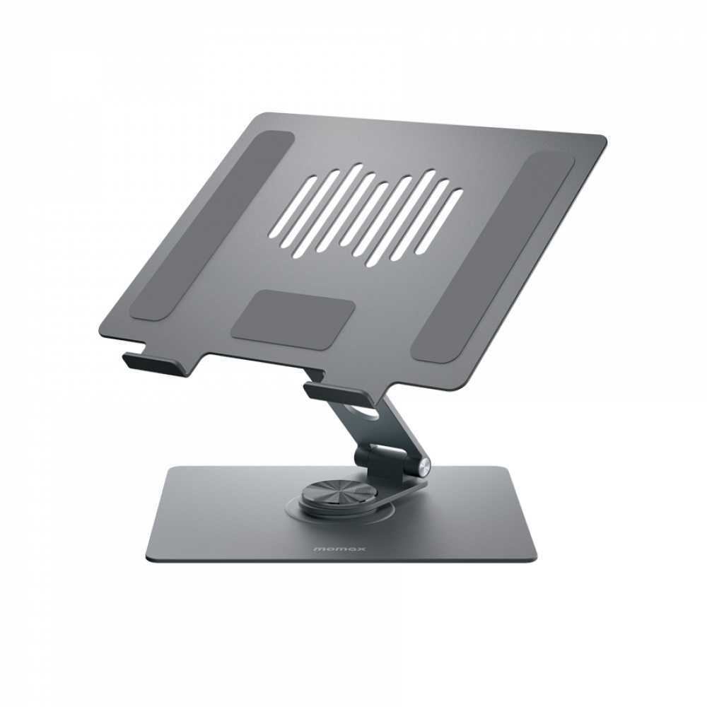 Momax Fold Stand Rotatable & Laptop Stand (KH10) Gray